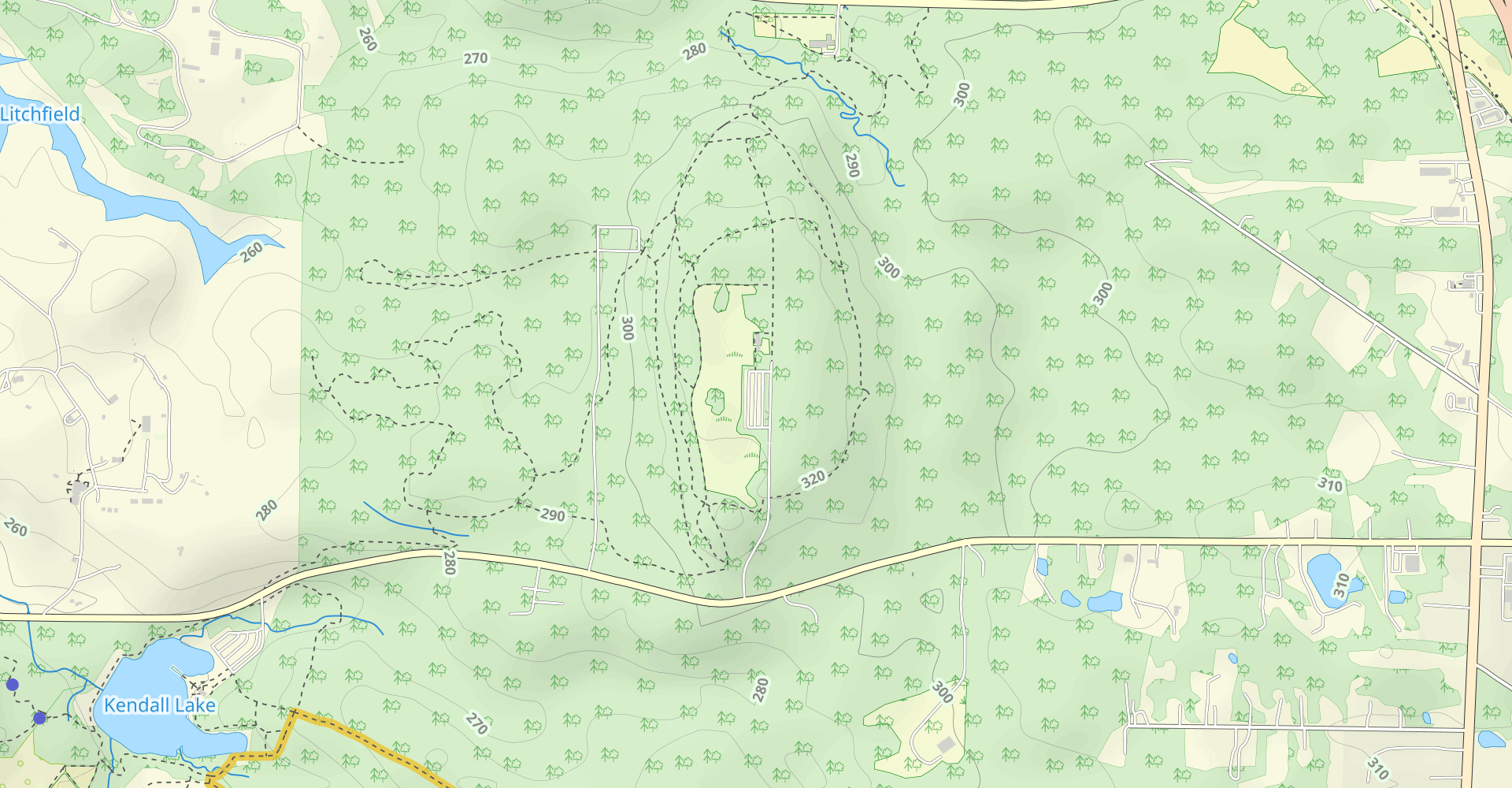Ledges Trail and Pine Grove Trail Loop