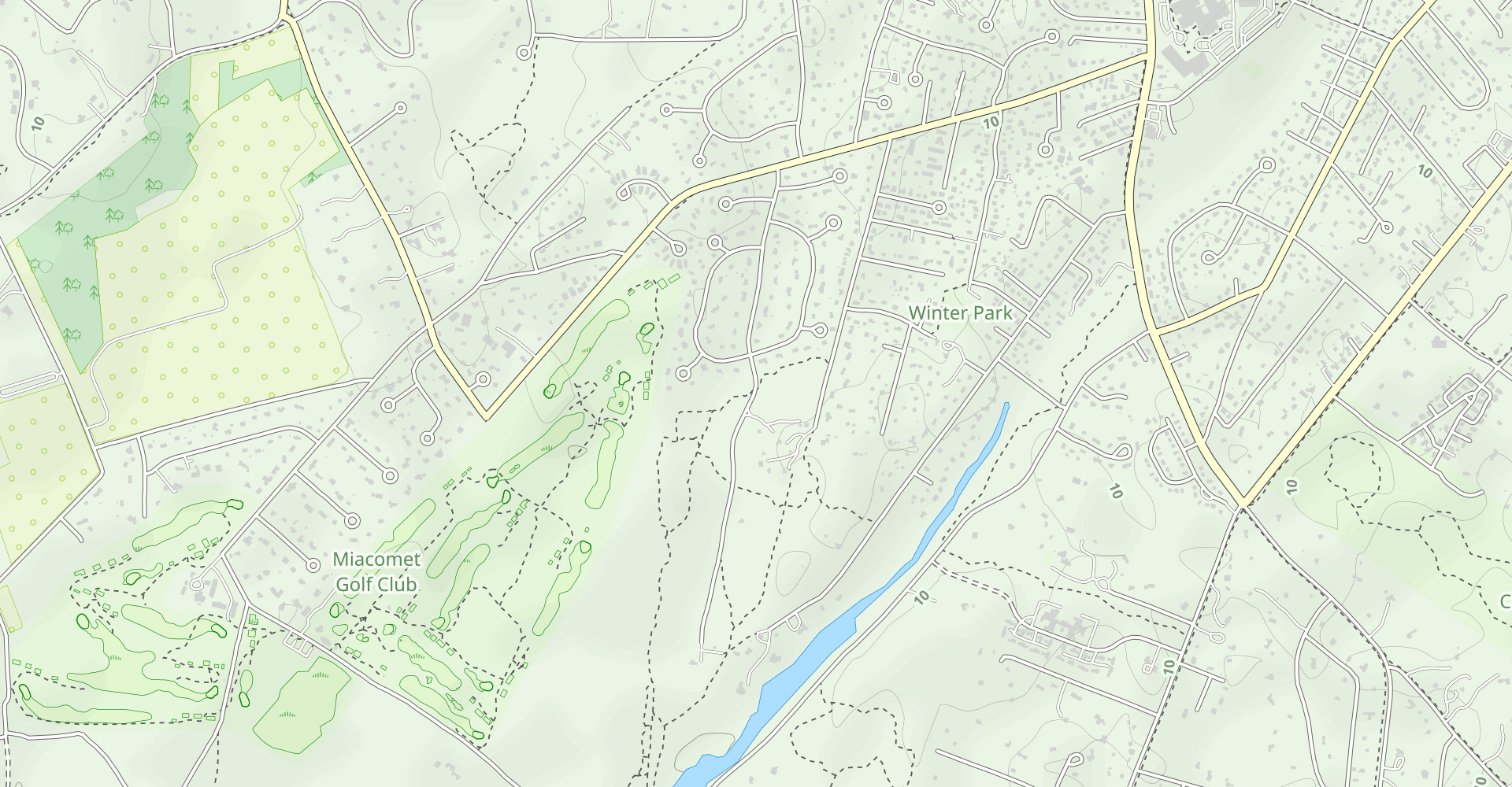 Miacomet Pond Trail to Miacomet Road