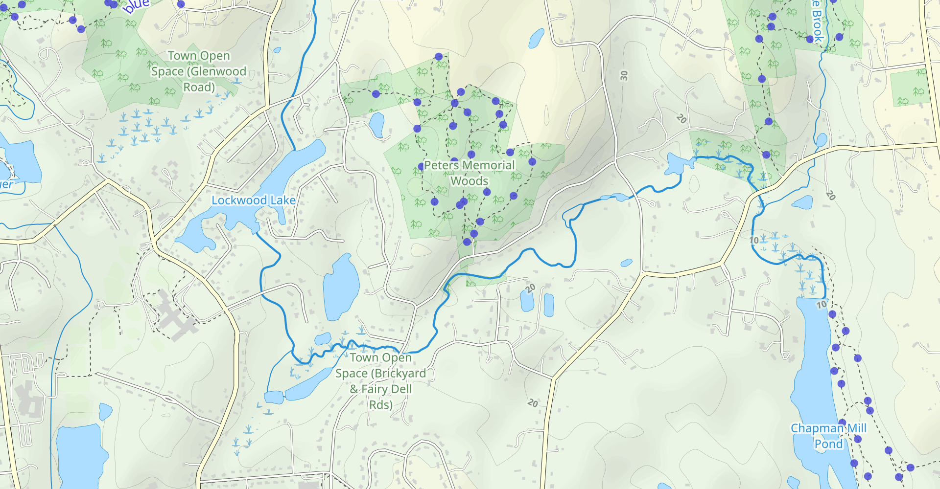 Hike Brook, Laurel Ridge And Princess Pine Trail Loop