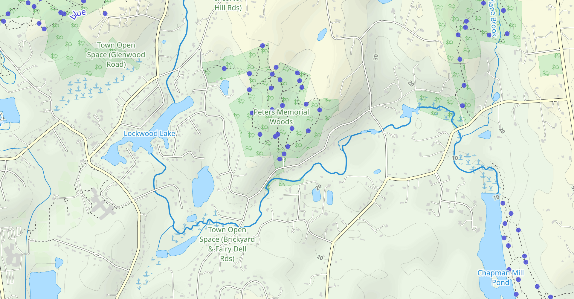 Hike Bougie, Laurel Ridge And Princess Pine Trail Loop