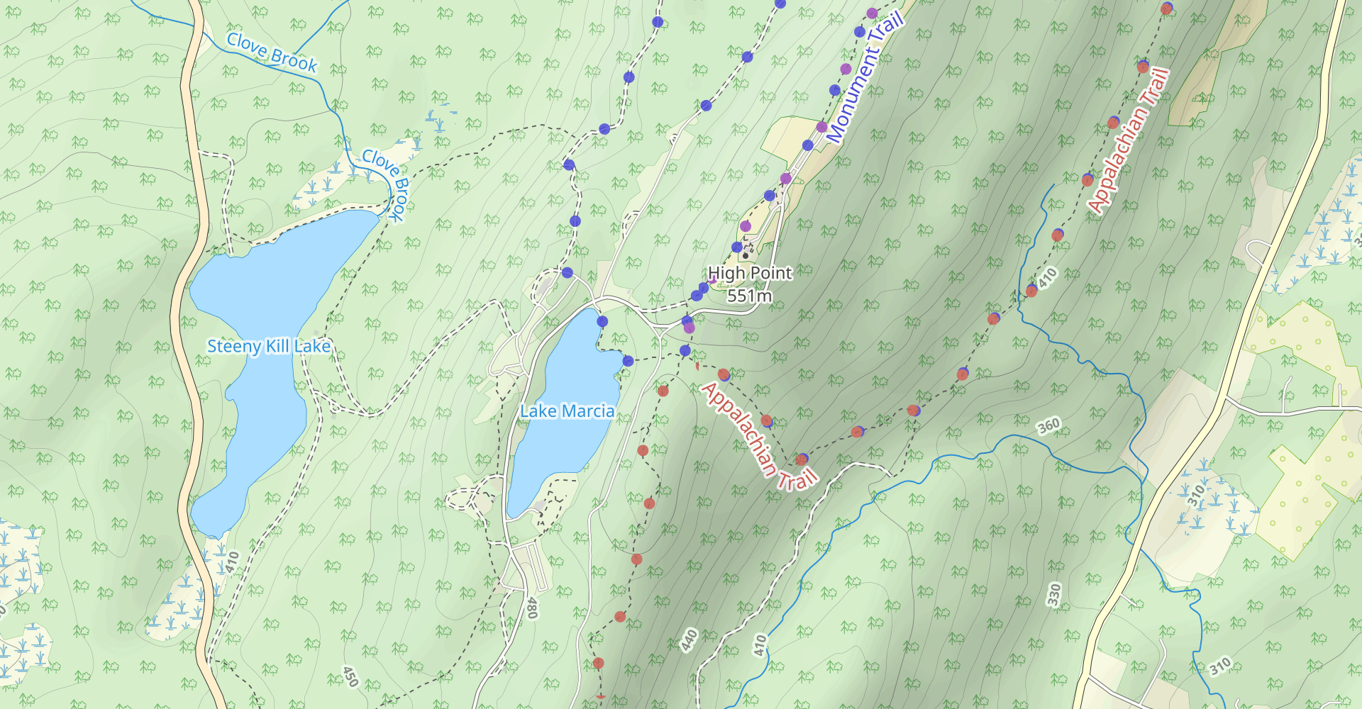 Shawangunk Ridge Trail (SRT)