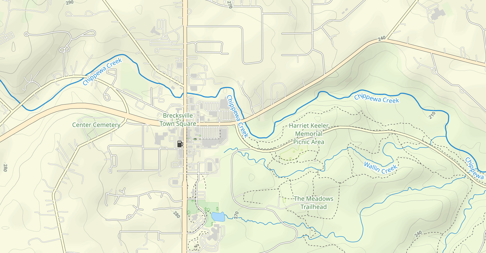 Hemlock and All Purpose Trail Loop from Chippewa Creek Gorge Overlook