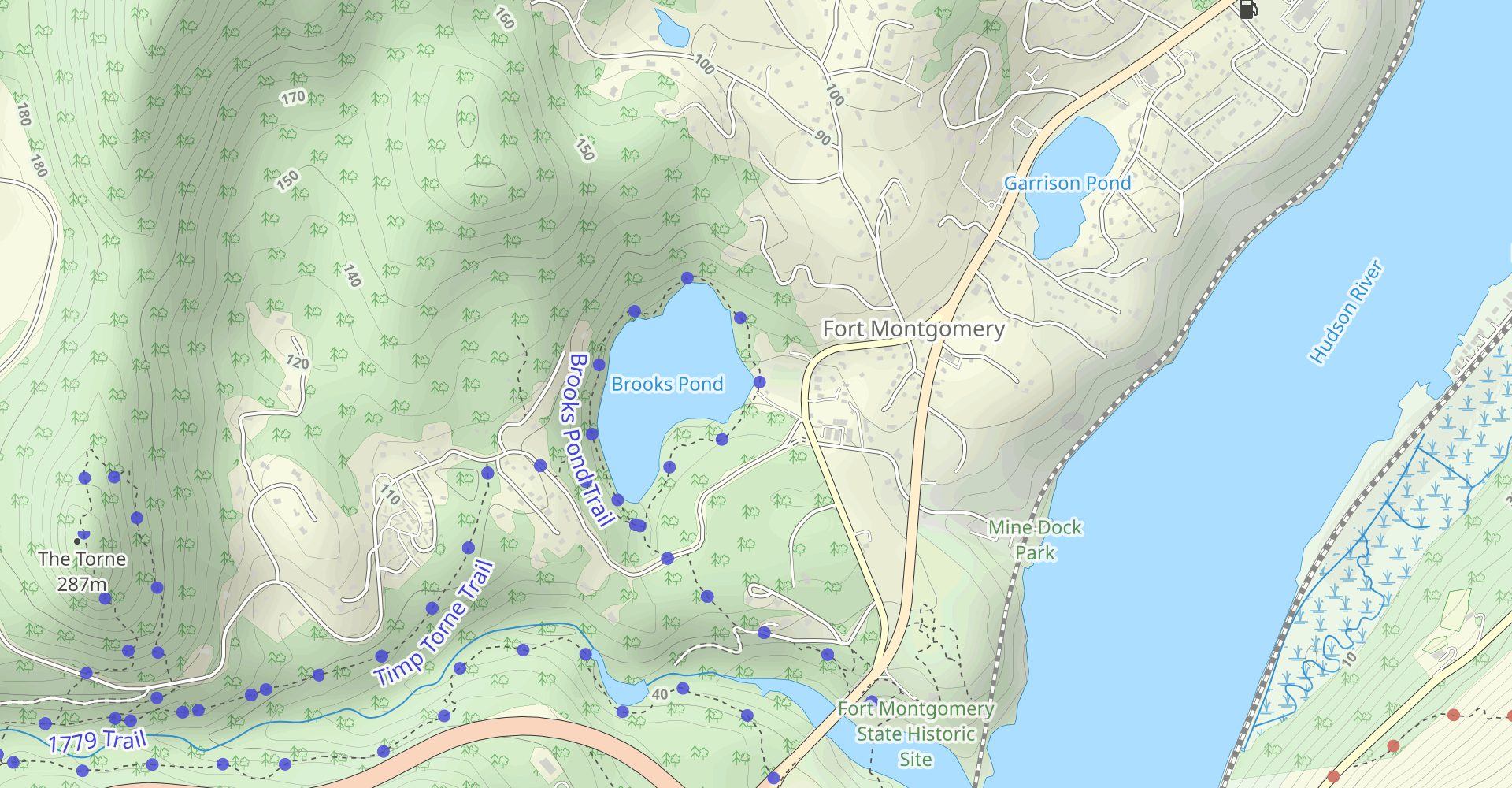 Brooks Pond Trail Loop