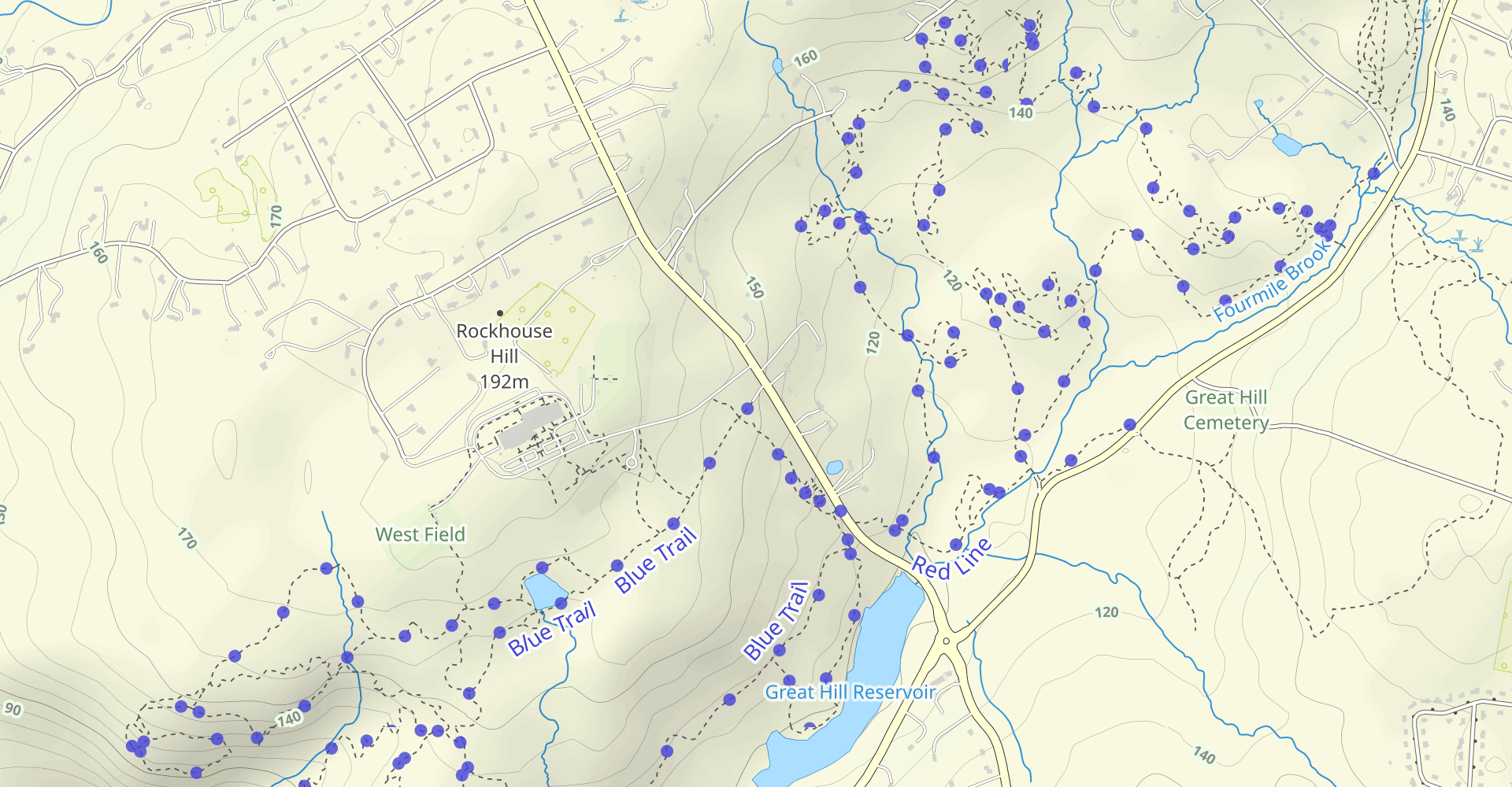 Hike Rockhouse Hill Sanctuary Loop