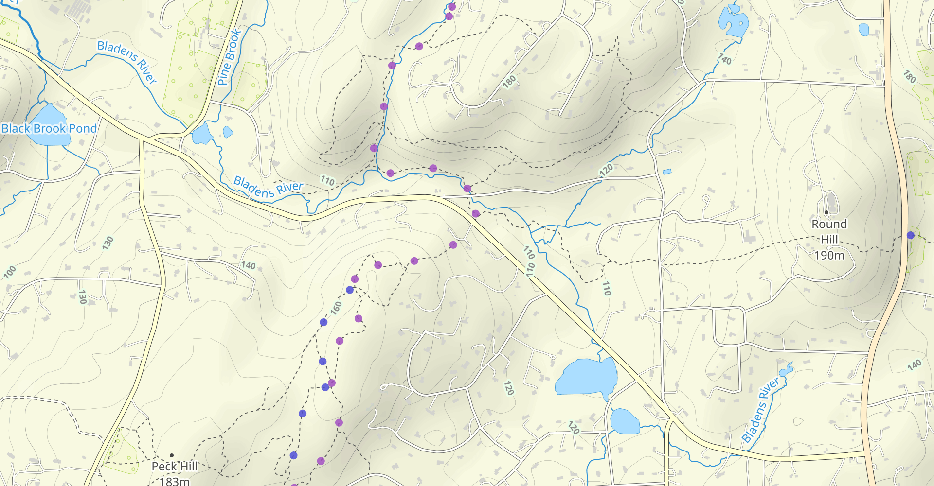 Hike Seymour Road To Peck Hill