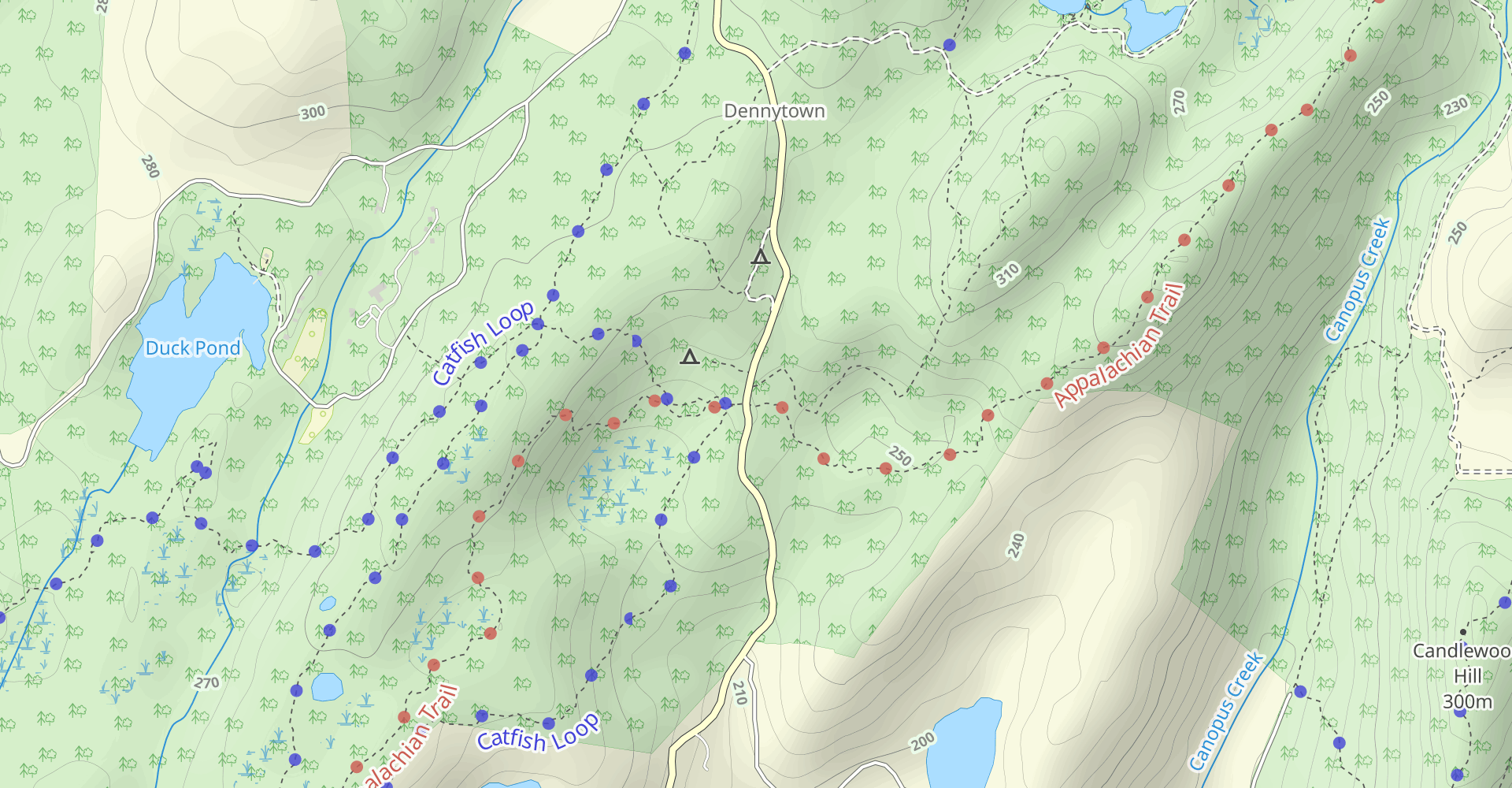 Appalachian Trail via Iron Mine Loop