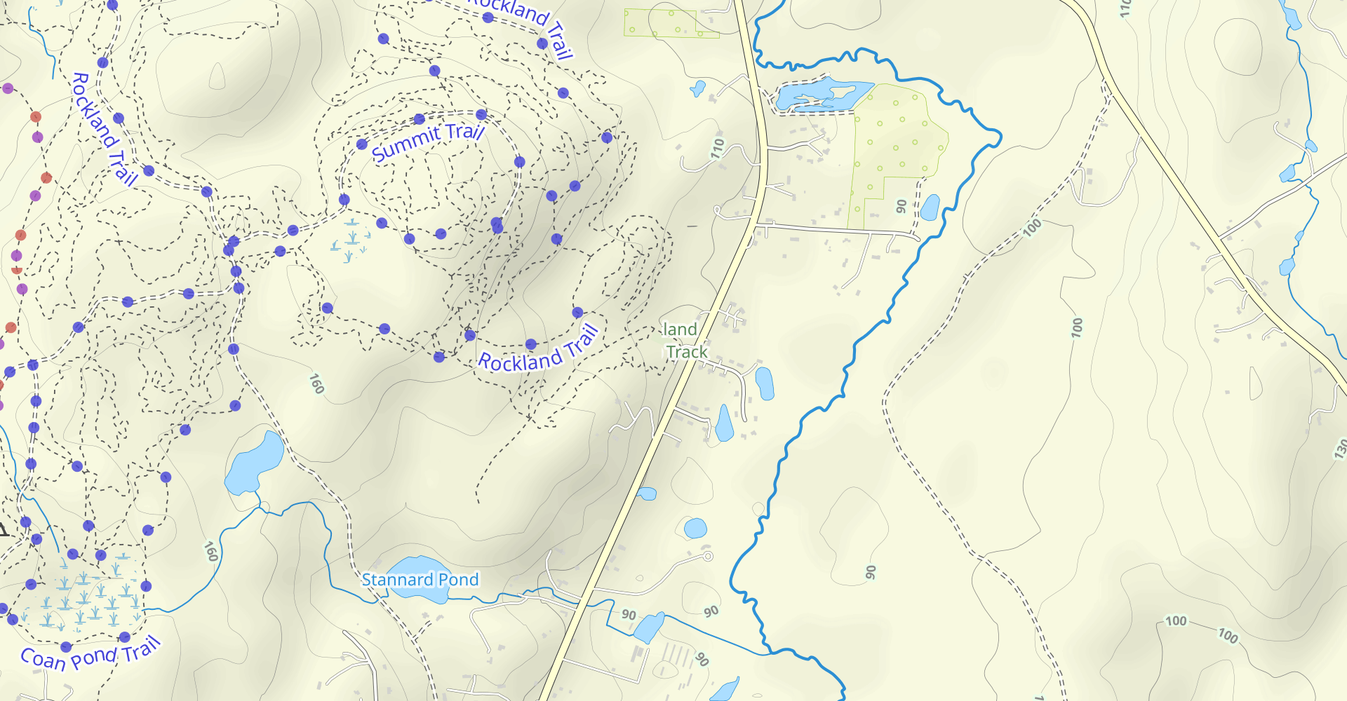 Hike East Loop, Mary's Ghost, Dirt Church, Bambi And Erratica Loop