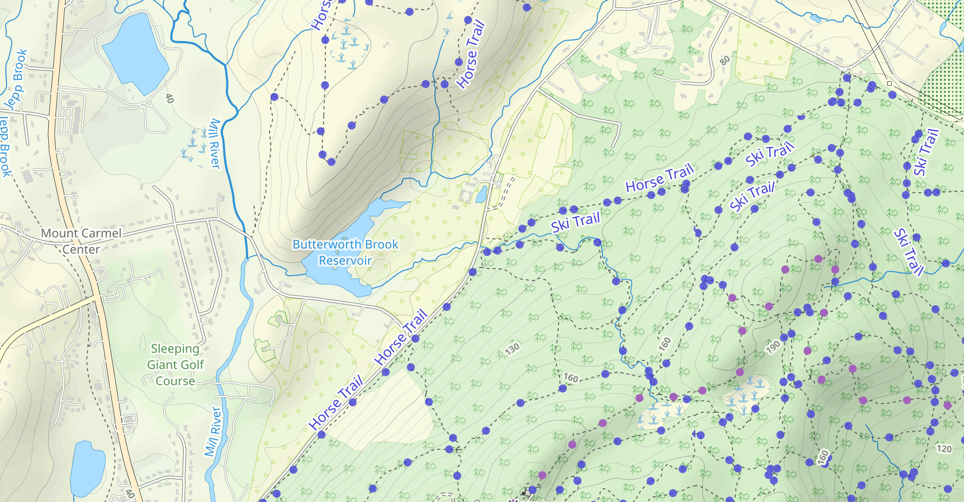 Hike Red Circle Trail To Stone House