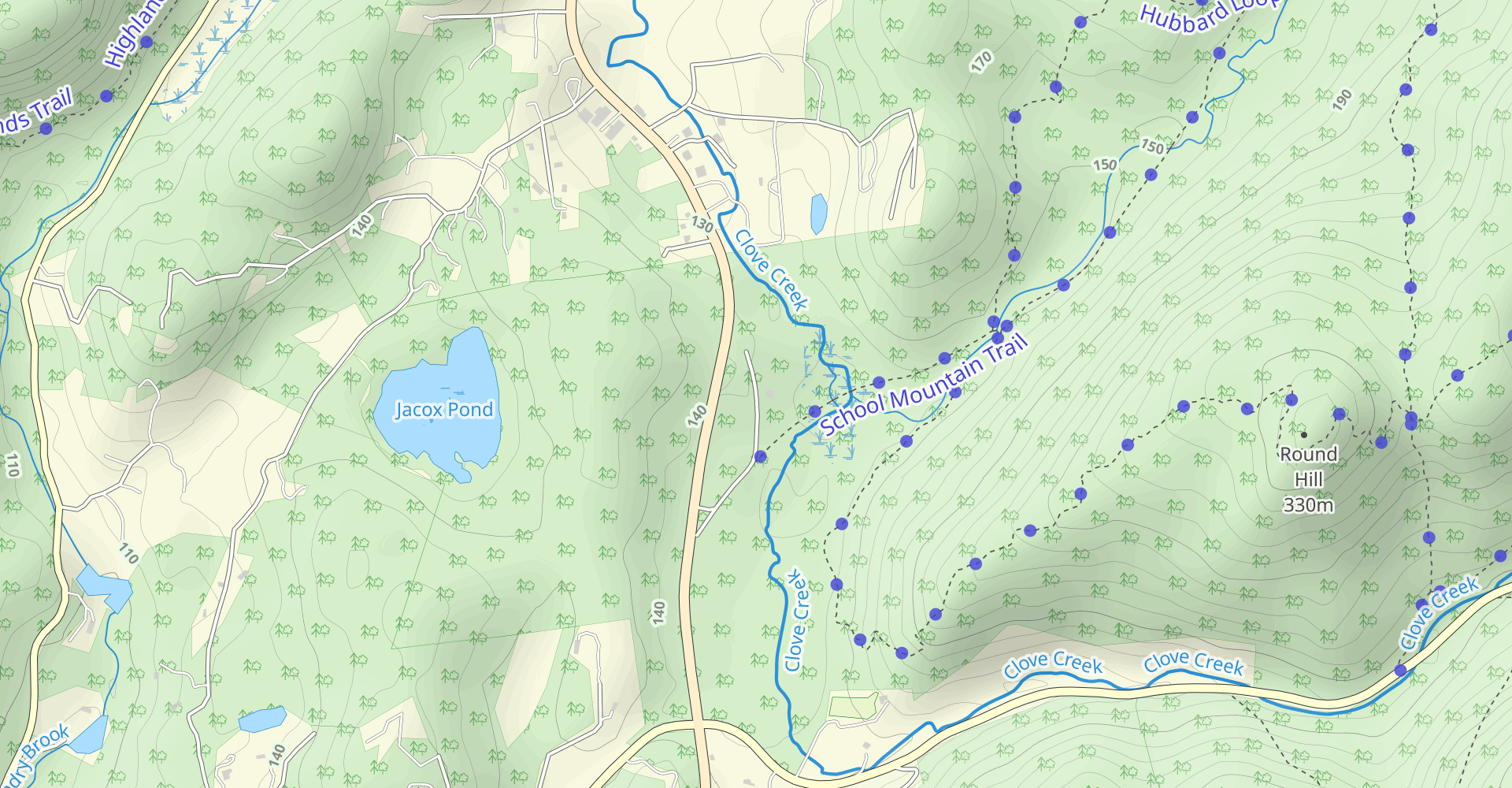 School Mountain, Fahnestock, and Round Hill Loop