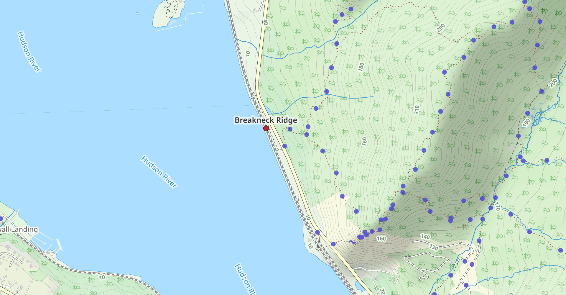Breakneck, Sugarloaf Mountain and Cold Spring