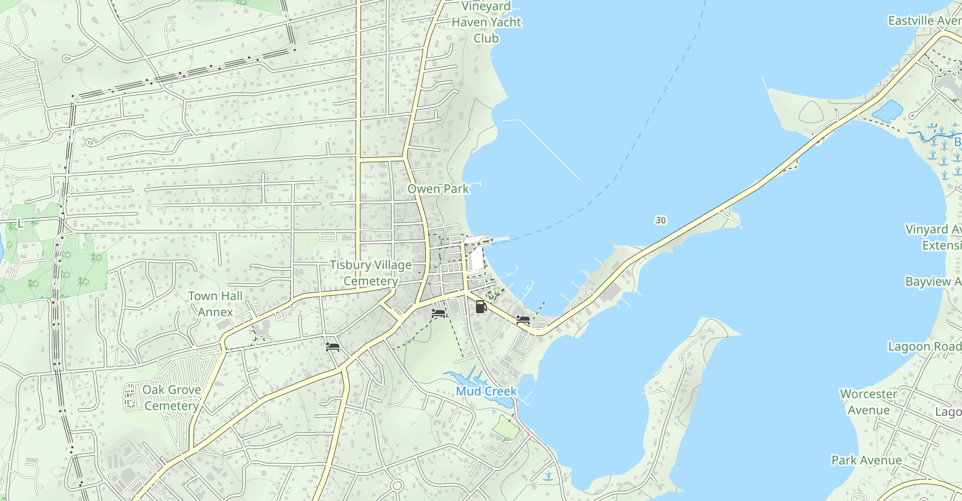 Vineyard Haven to Chappaquiddick Bike Path