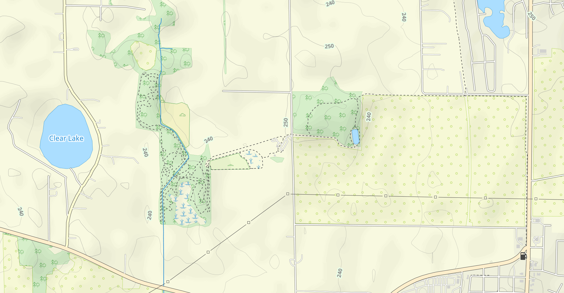 Hike Bluhm County Park West Woods Multi Use Trails