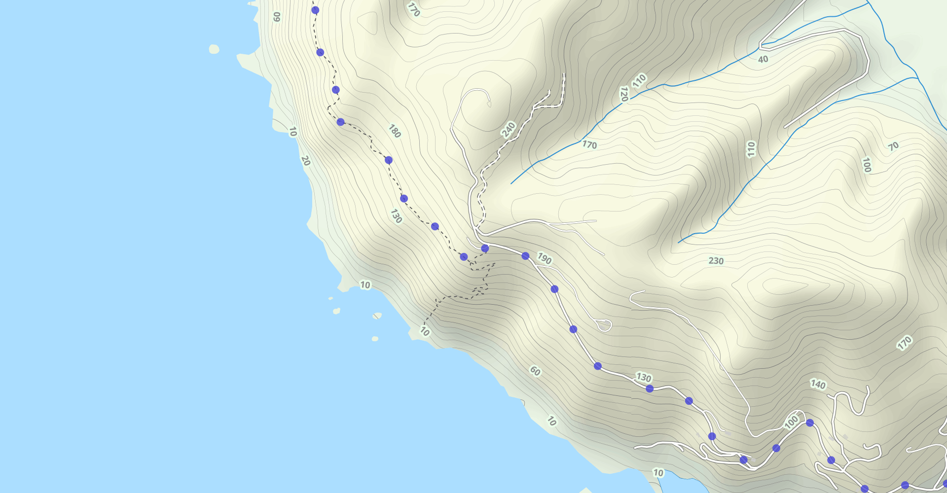 Hidden Beach and False Klamath Rock