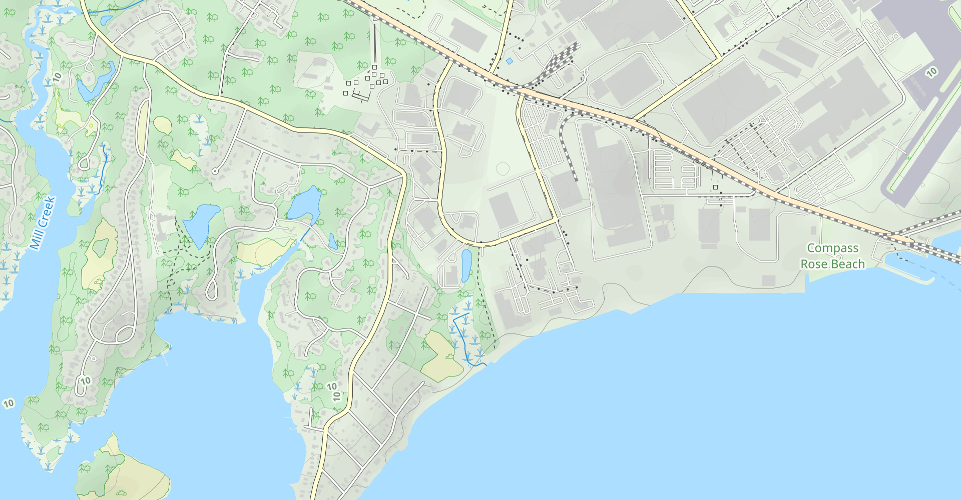 Blue Beach Quonset Point Trail
