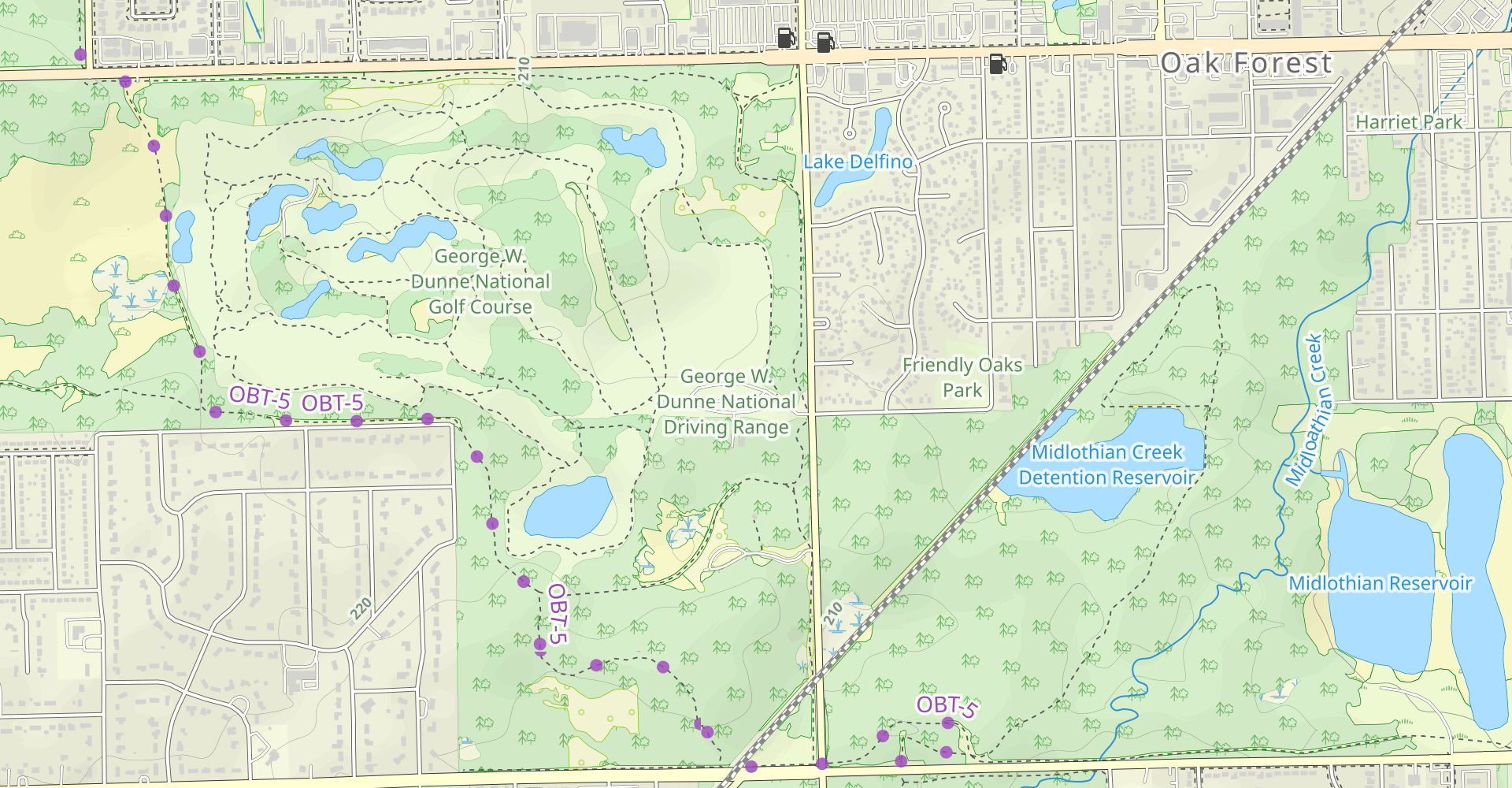 Tinley Creek Purple Trail Loop
