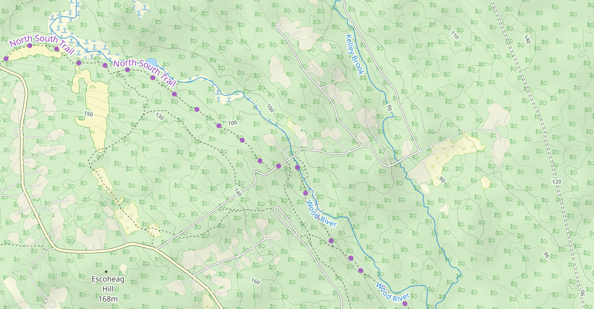 Stepstone Falls Trail