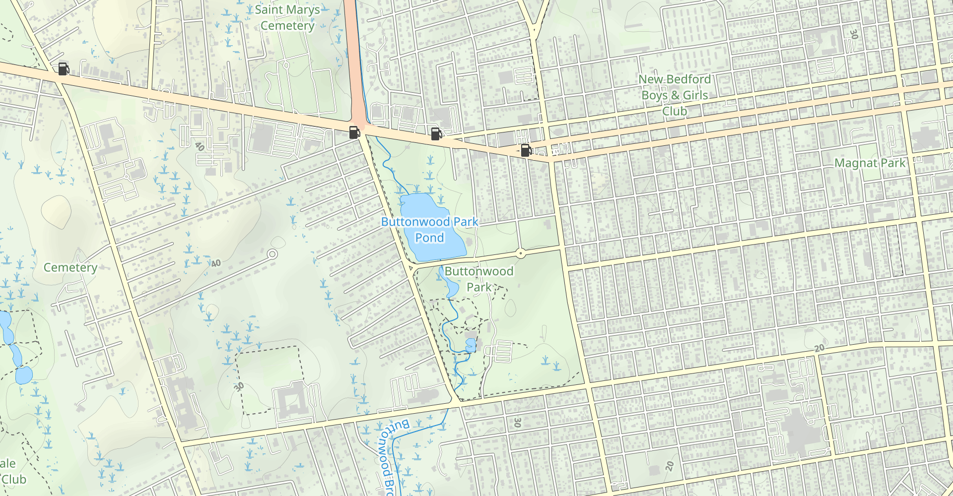 Buttonwood Park Loop