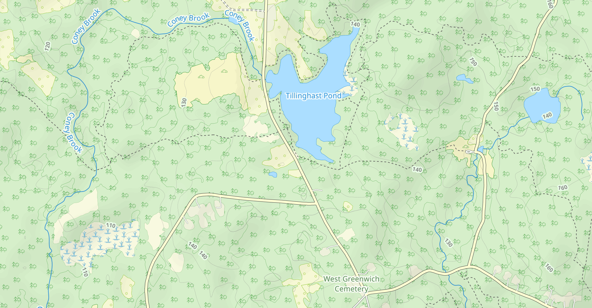 Tillinghast Pond Loop