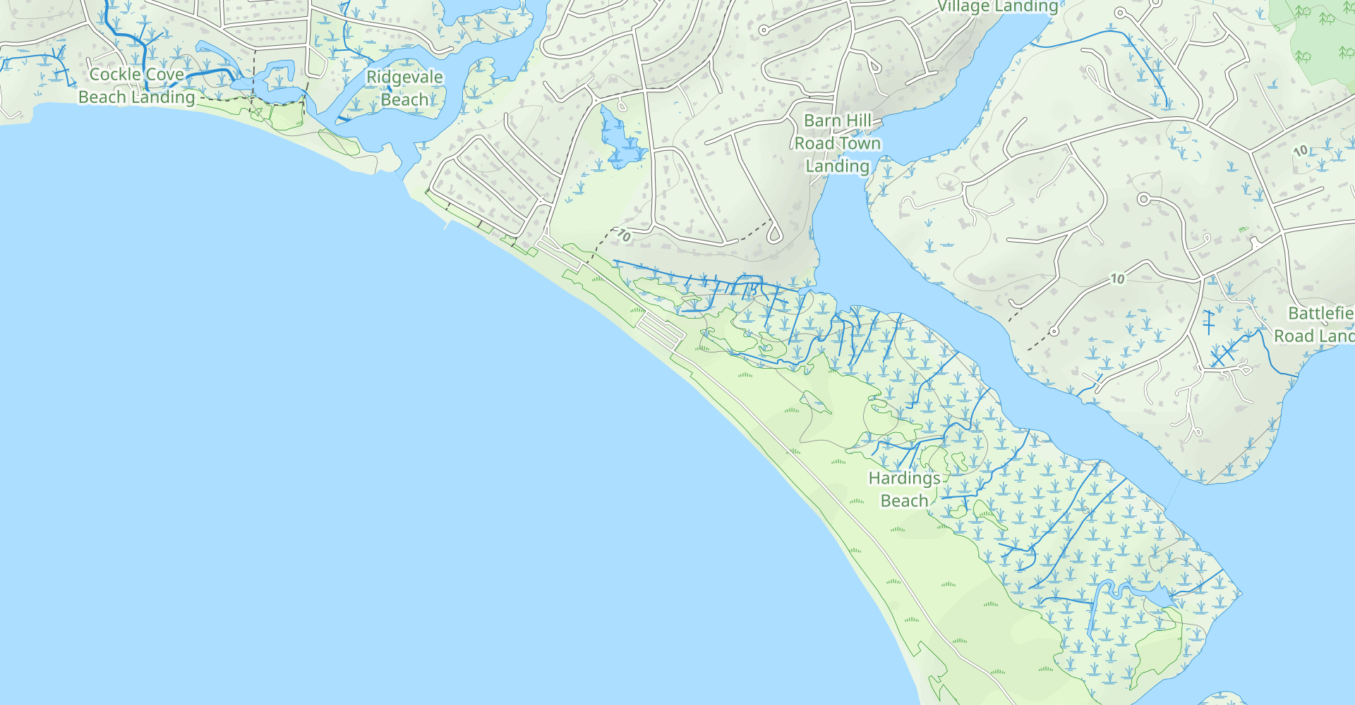 Harding's Beach Trail