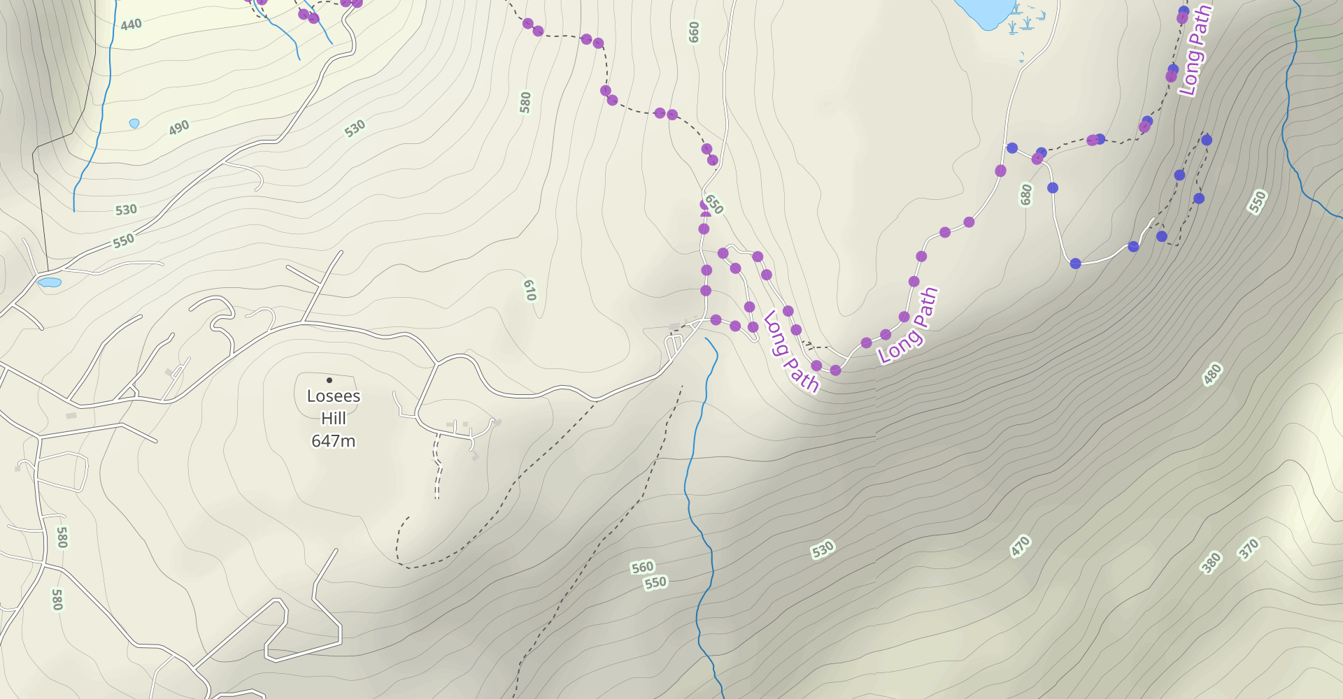 Lake Maratanza via Sam's Point Road Loop