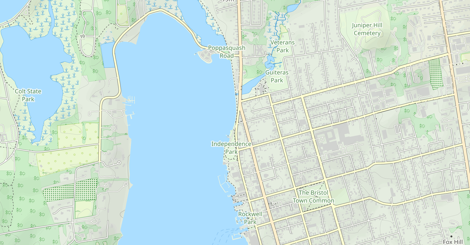 The East Bay Bike Path