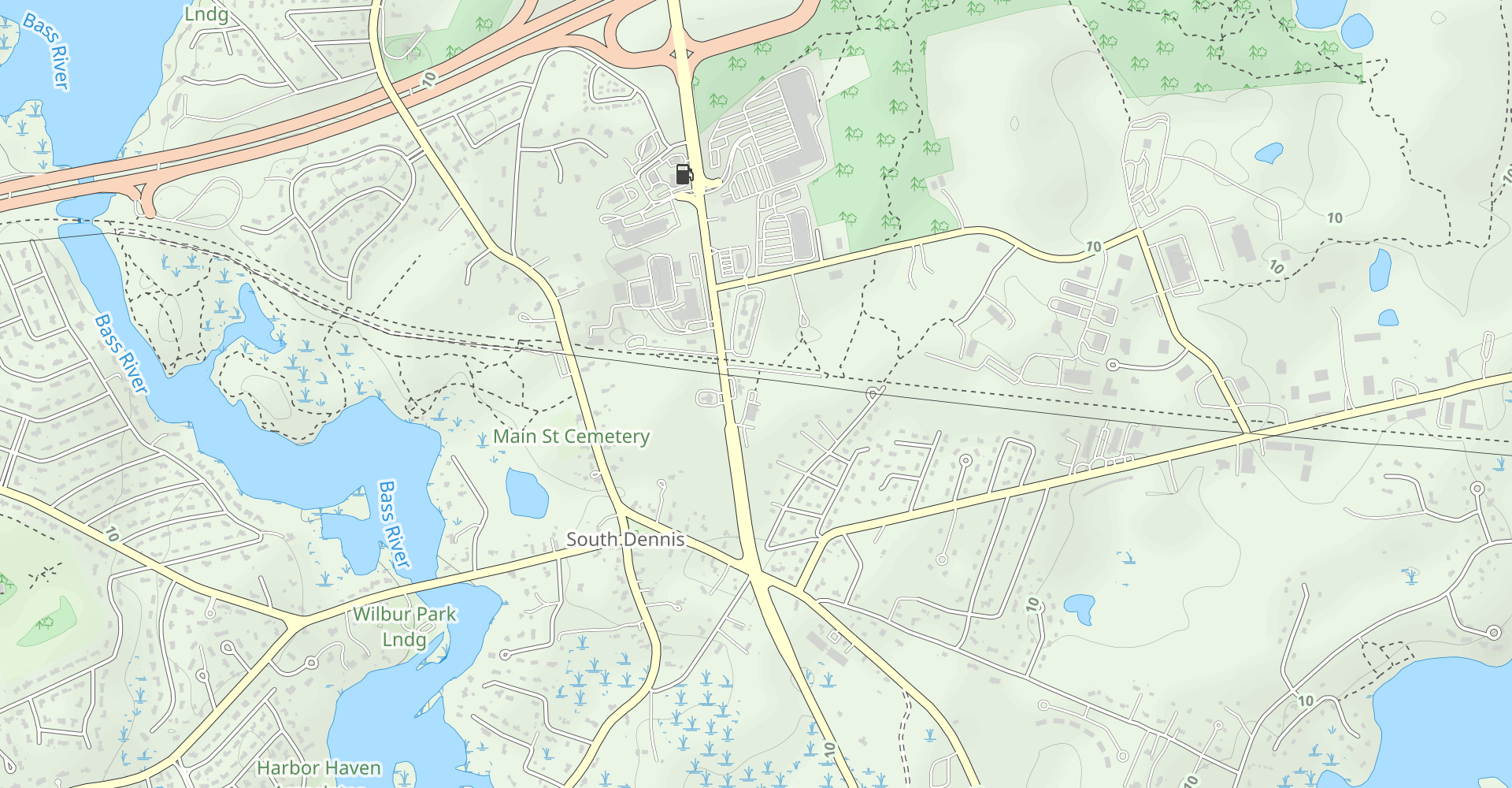 Cape Cod and Old Colony Rail Trail: Dennis to Chatham