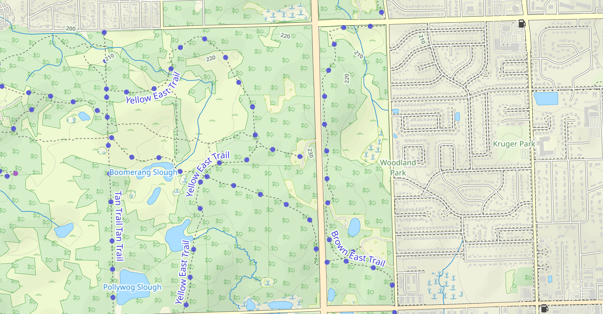 Spears Woods to Willow Springs Loop