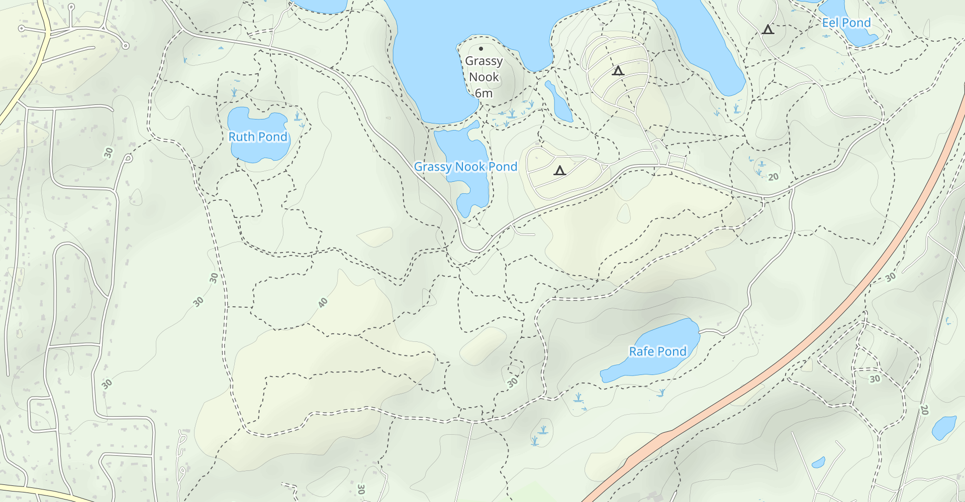 Heart Break Hill and Horse Loop