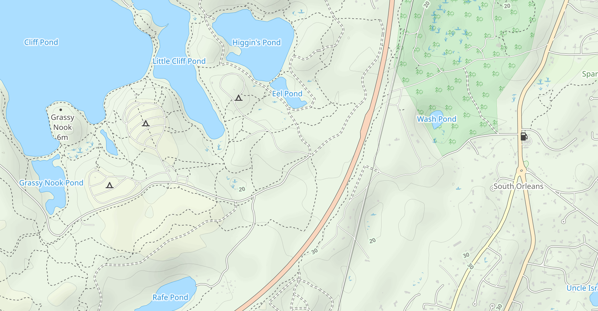 Higgins Pond Loop