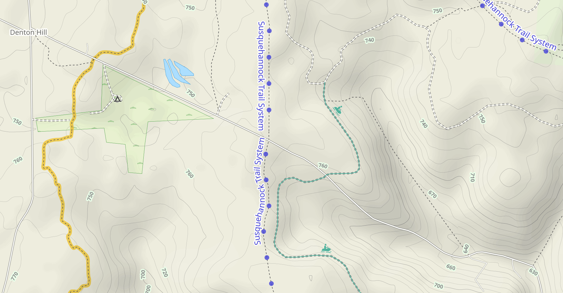 Jacobs Ridge to Jacobs Hollow Trail