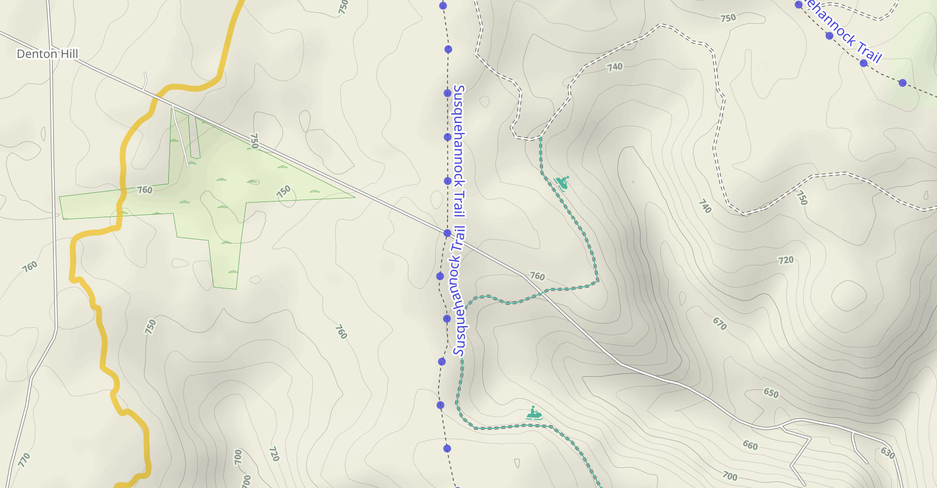Jacobs Ridge to Jacobs Hollow Trail