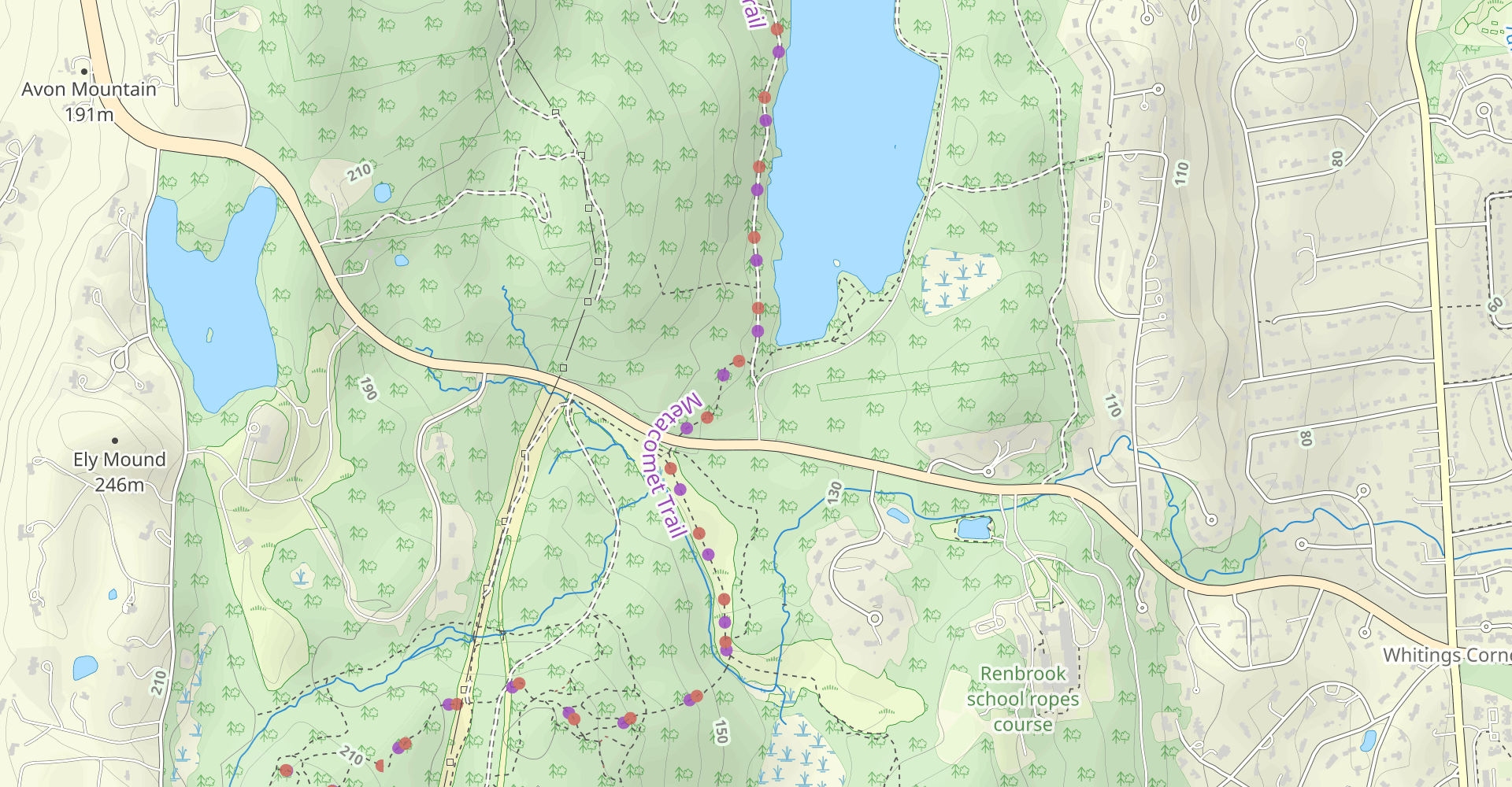 Hike King Phillip Cave Via Metacomet Trail