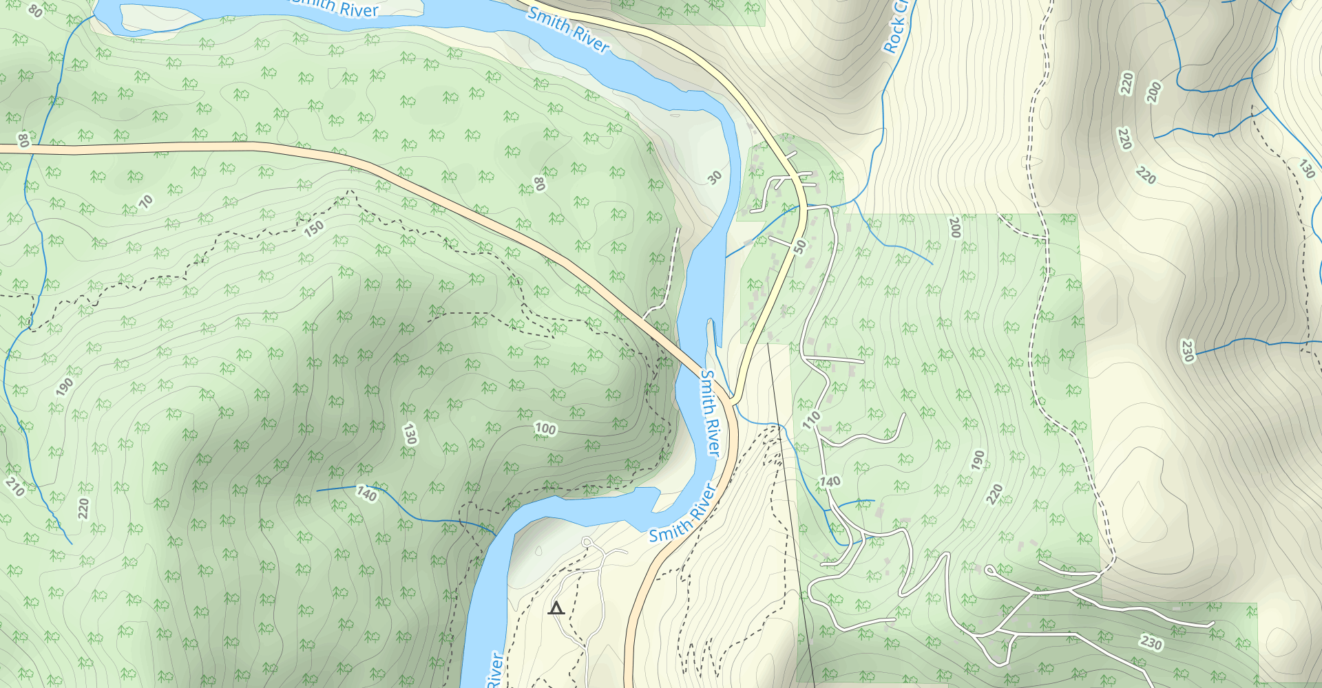 Hiouchi to Mill Creek Trail