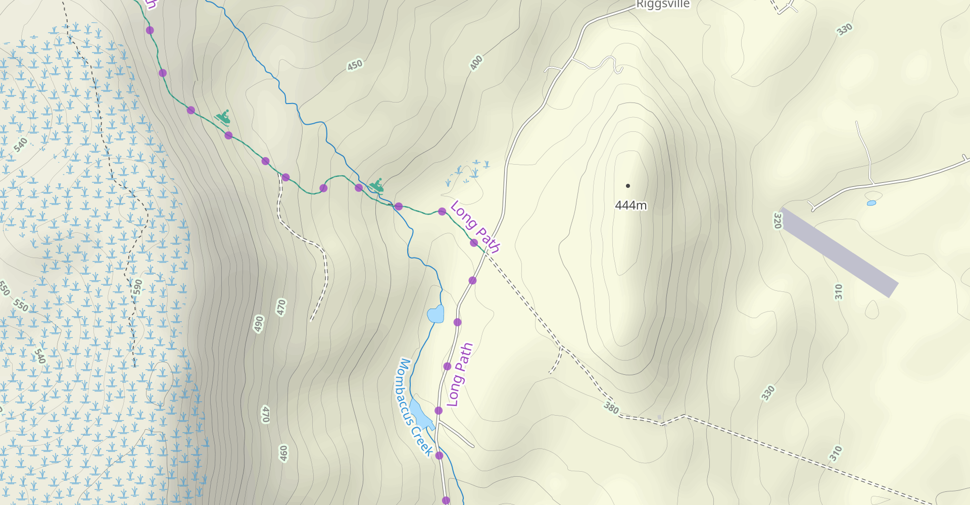 Vernooy Falls Trail