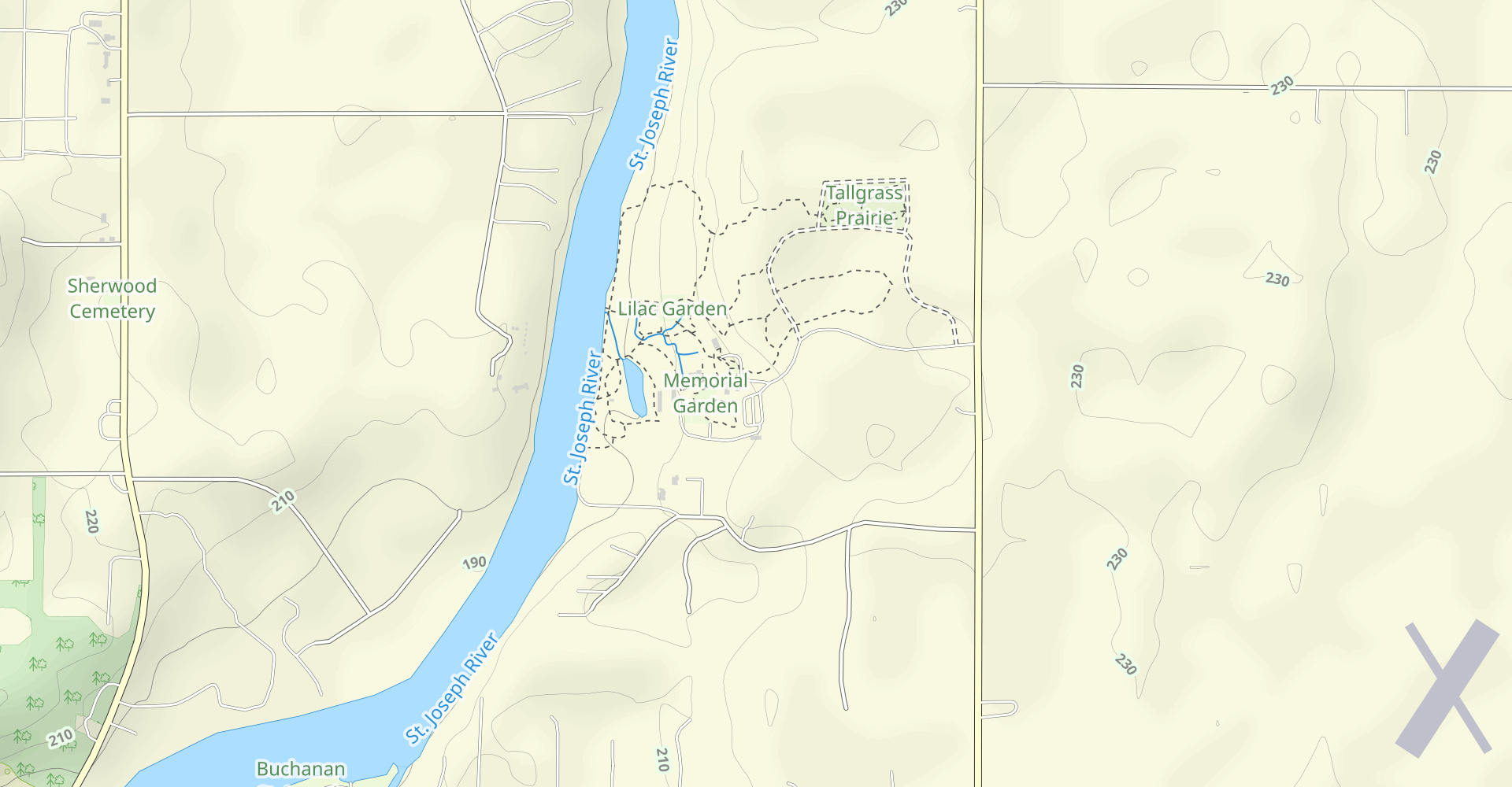 Fernwood Botanical Gardens Loop