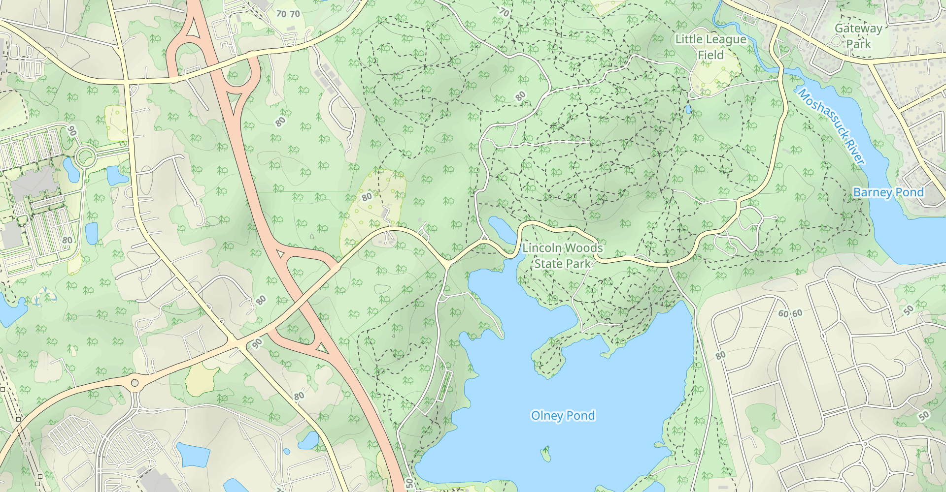 Upper Pond MTB Loop