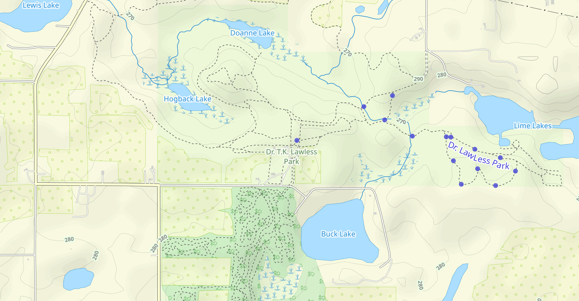 T.K. Lawless Singletrack