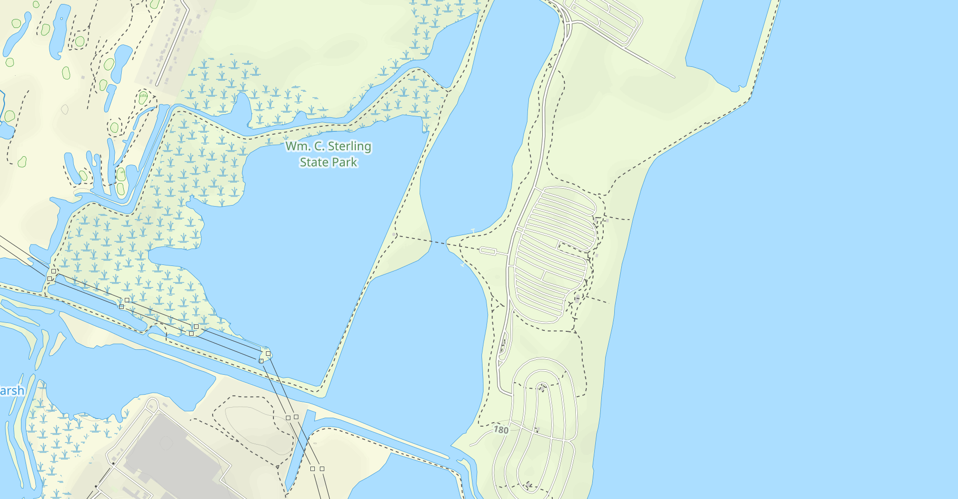 Sterling State Park Trail
