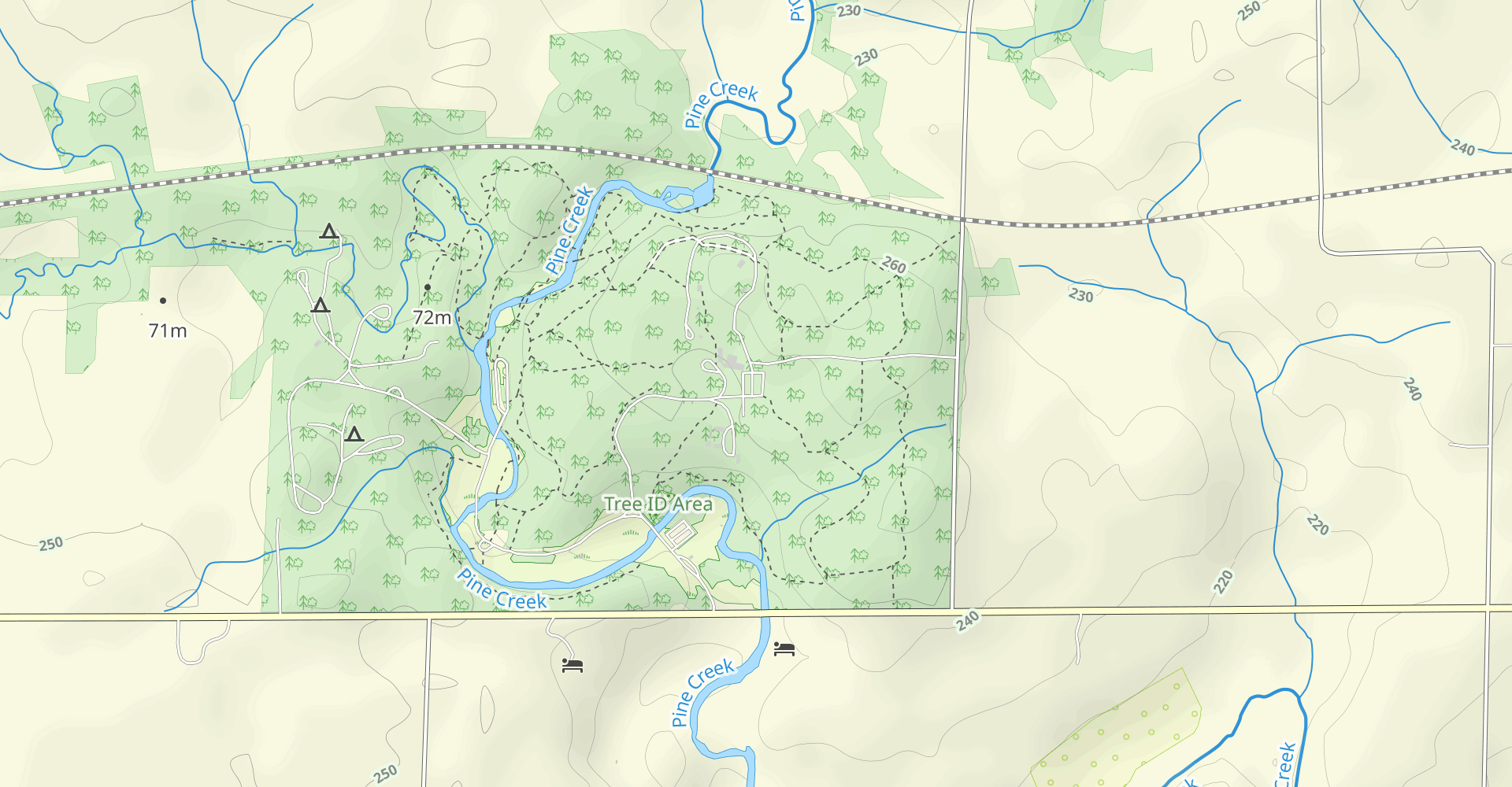 White Pines State Park Loop