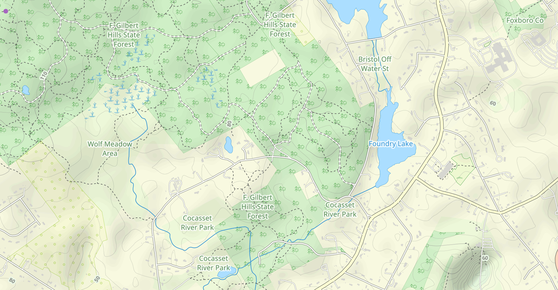 Prospect, Pine Hill, and Tupelo Trail