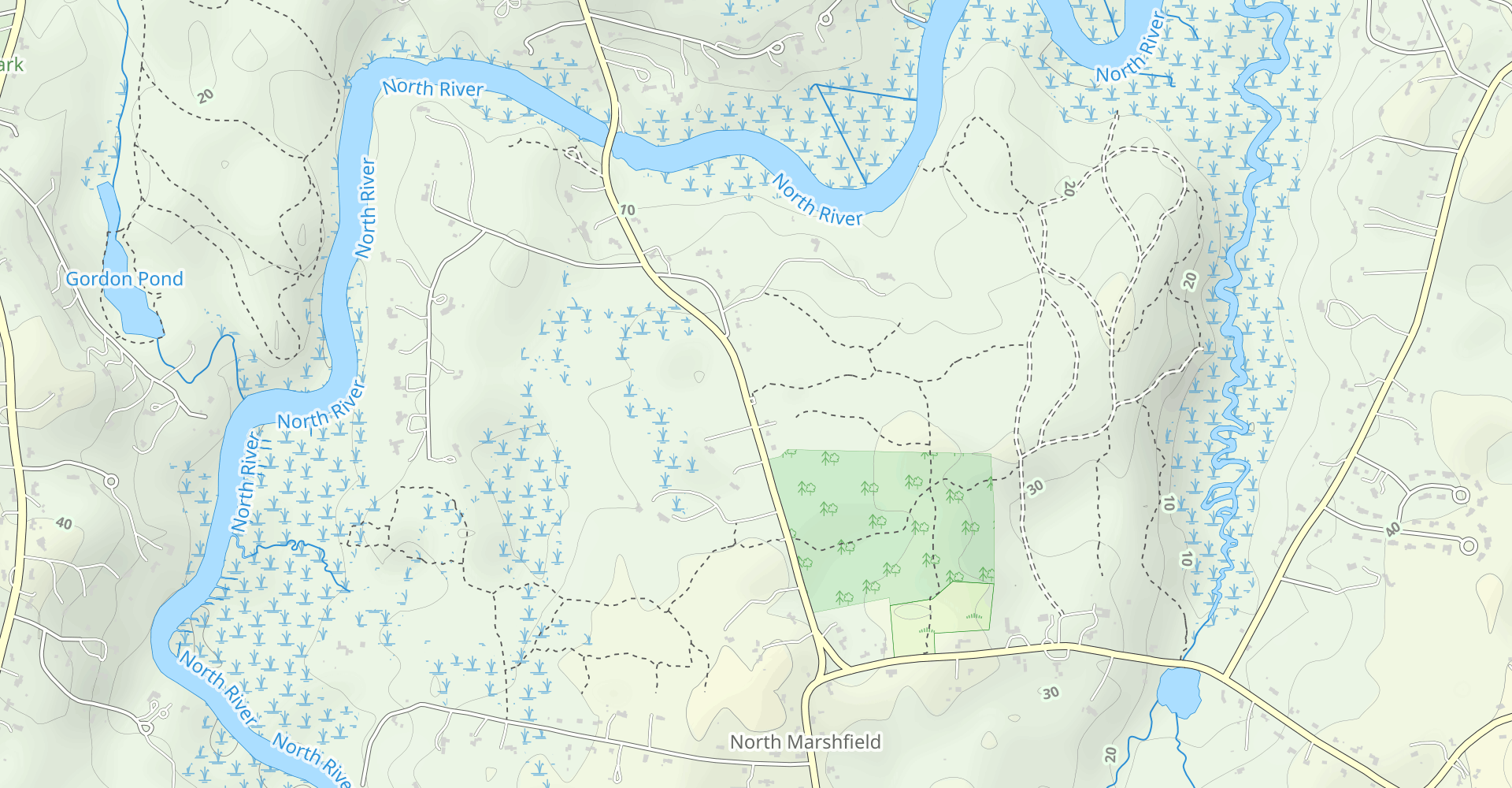 Nelson Memorial Forest Loop via Philips Farm Preserve