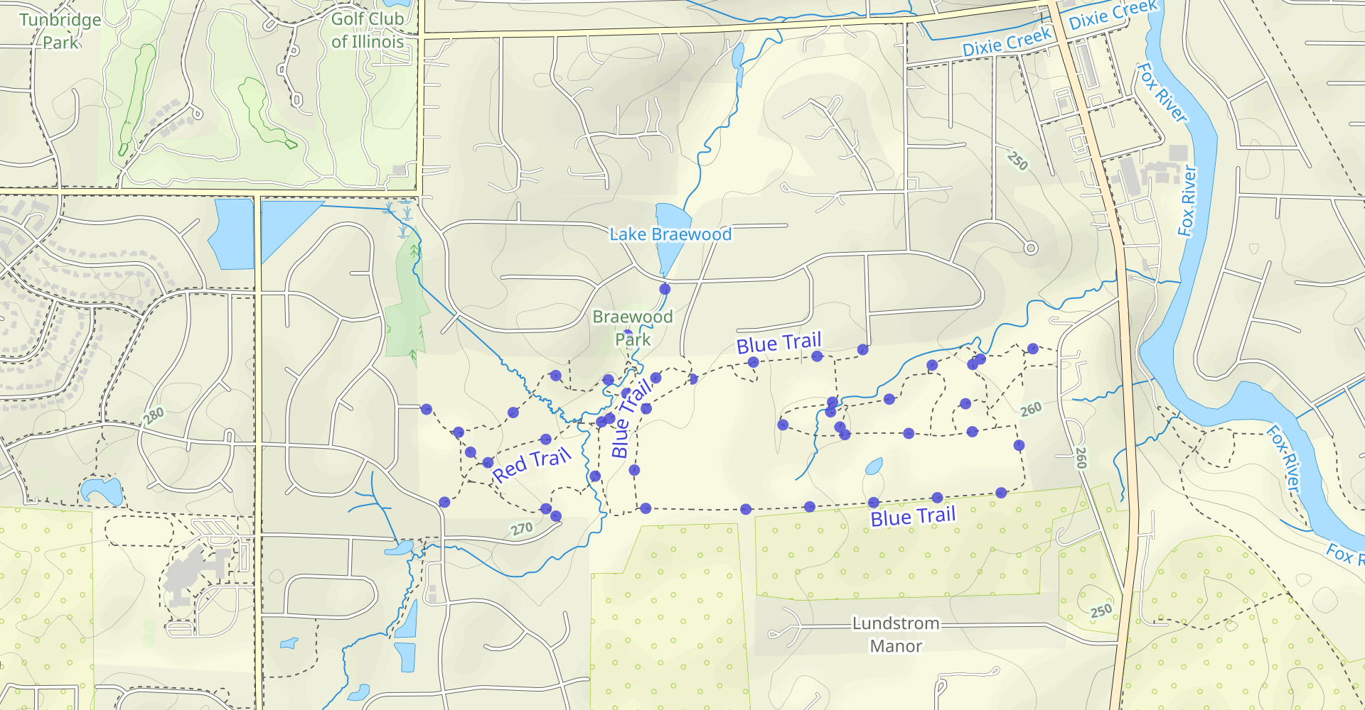 Dixie Briggs Purple Trail Loop