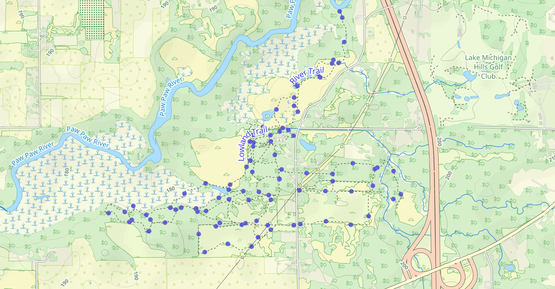 Sarett Nature Center Trails