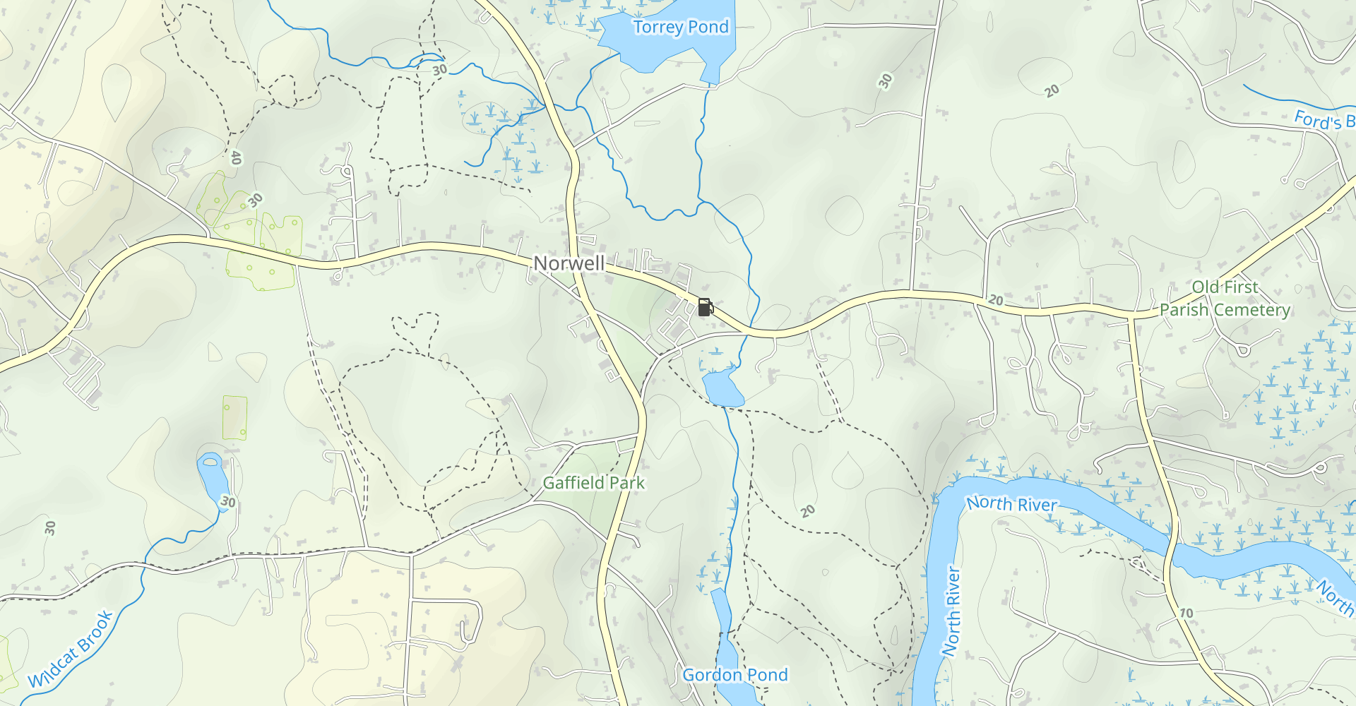 North River, Gordon Pond and McMullen Trail