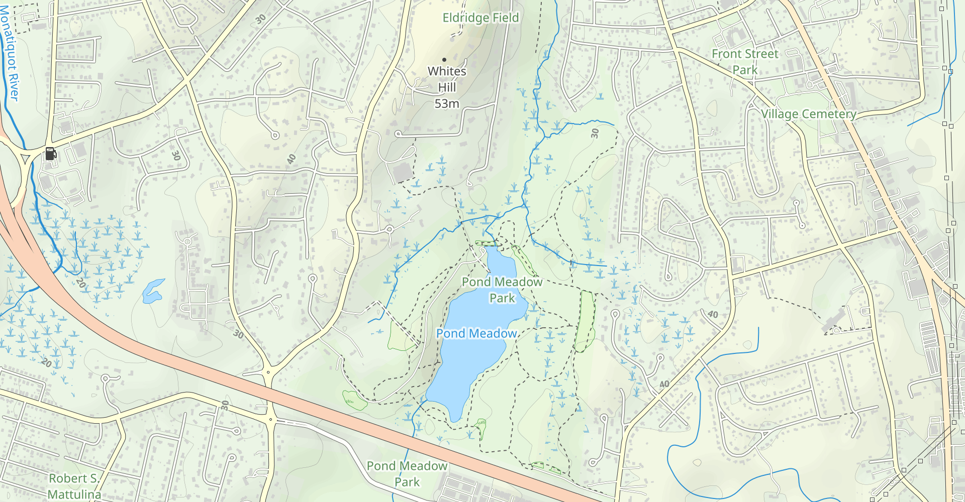 Pond Meadow Blue Trail Loop