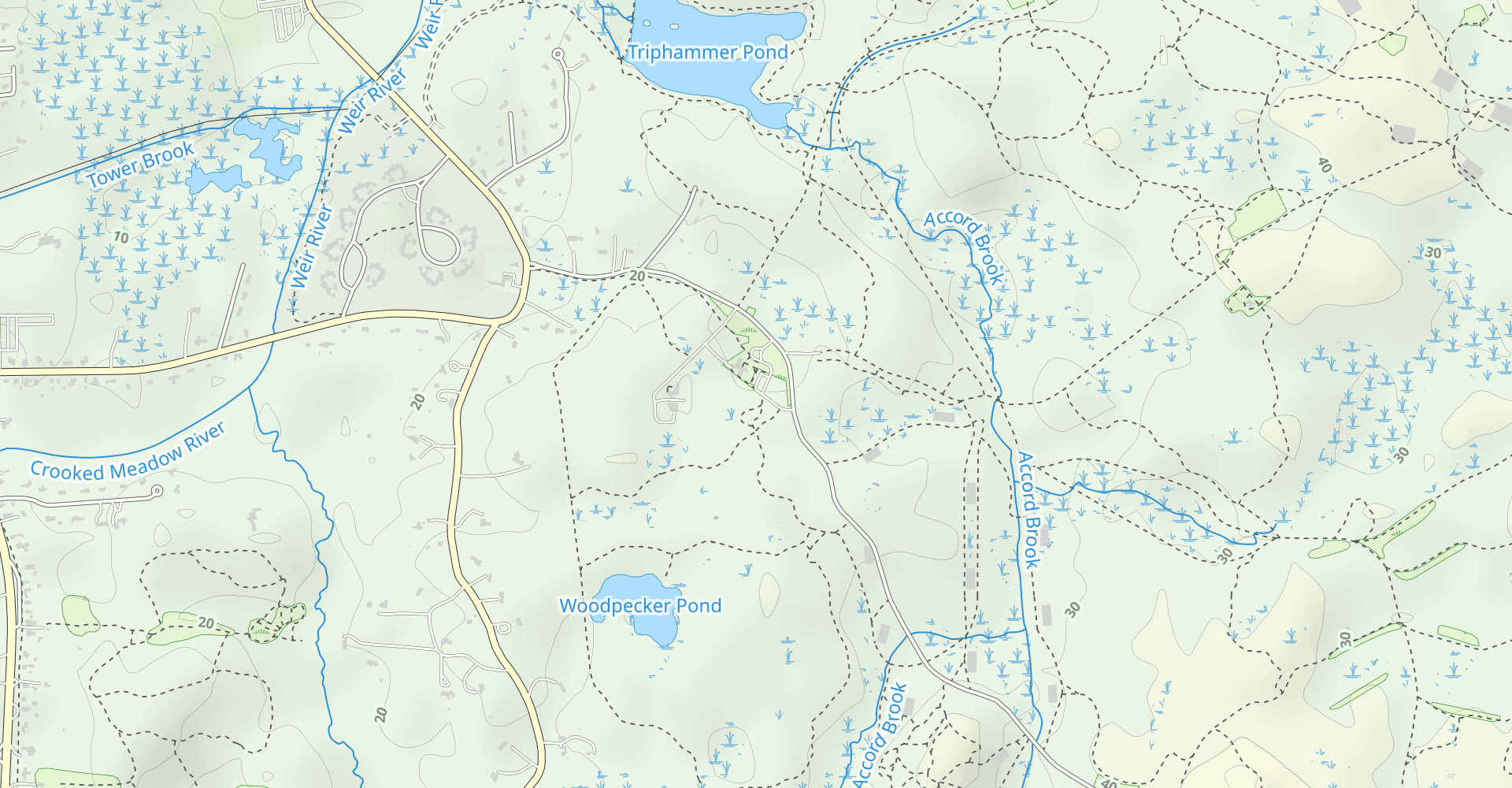 Wompatuck State Park Big Loop