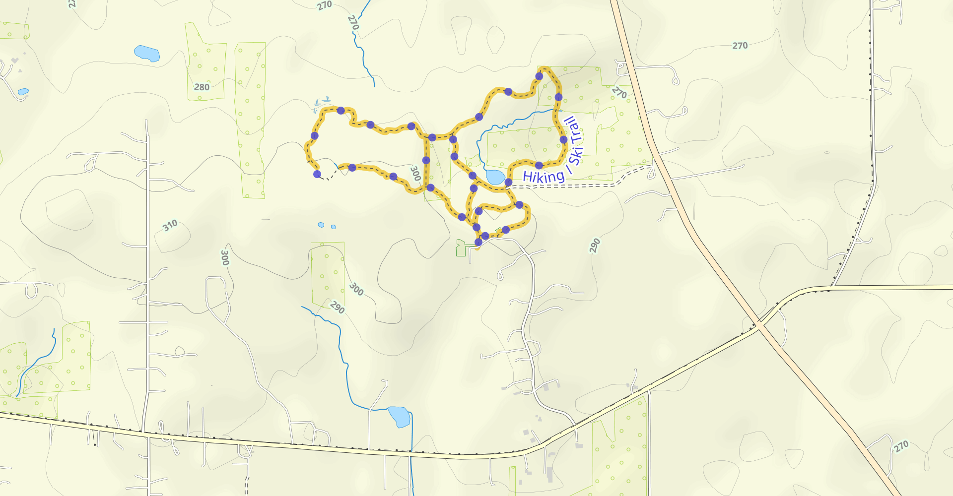 Coral Woods Forest Preserve Loop