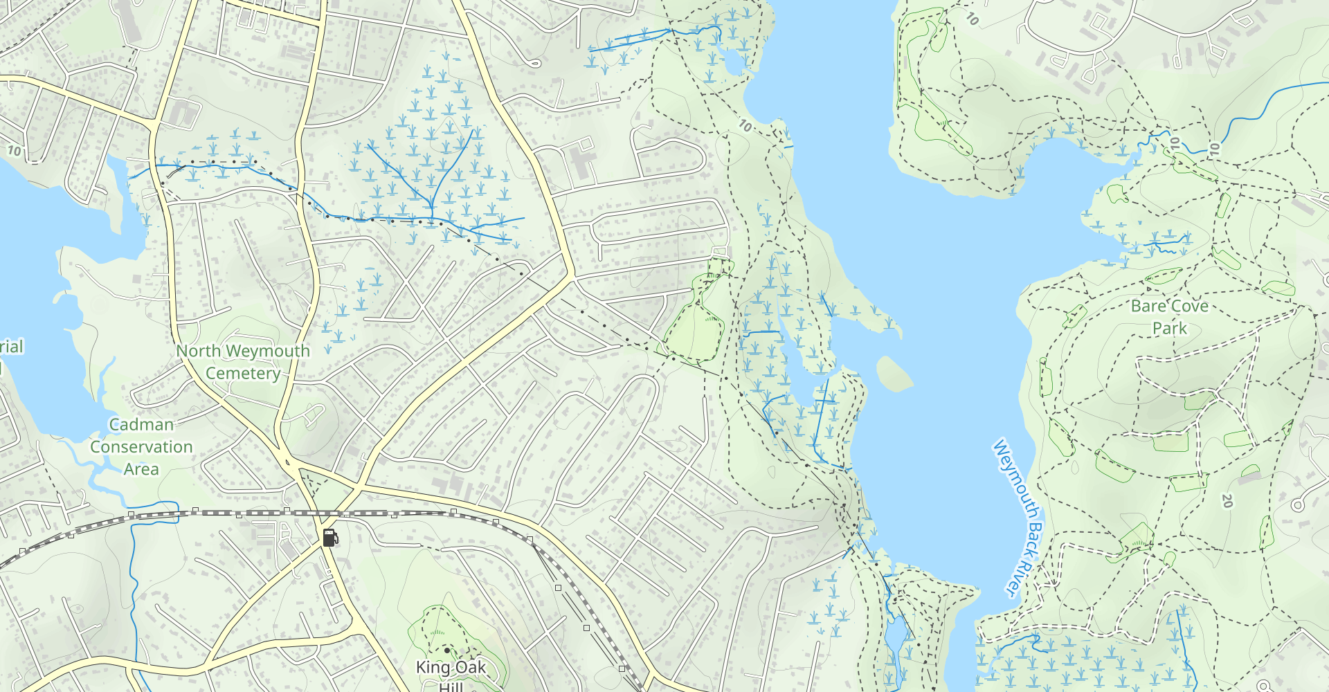 Julia Road Playground and Great Esker Trails