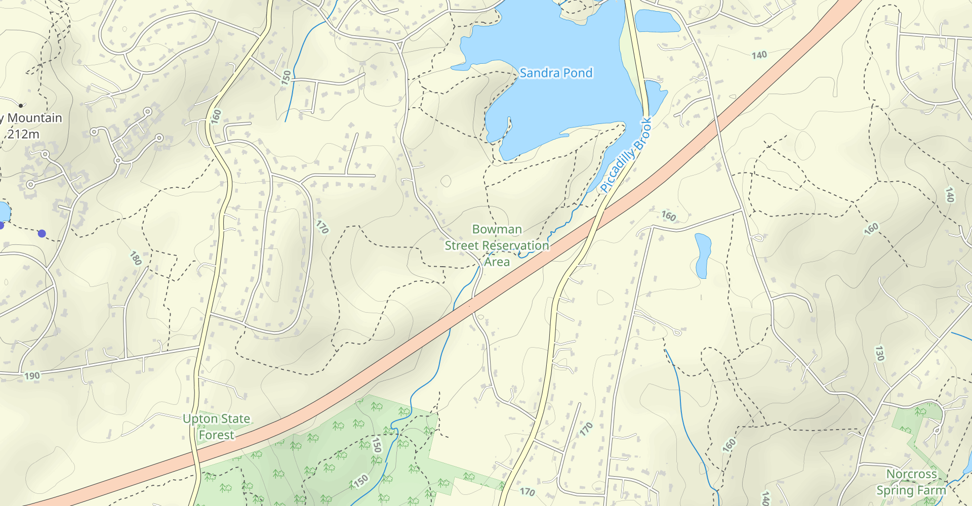Westborough Reservoir Loop
