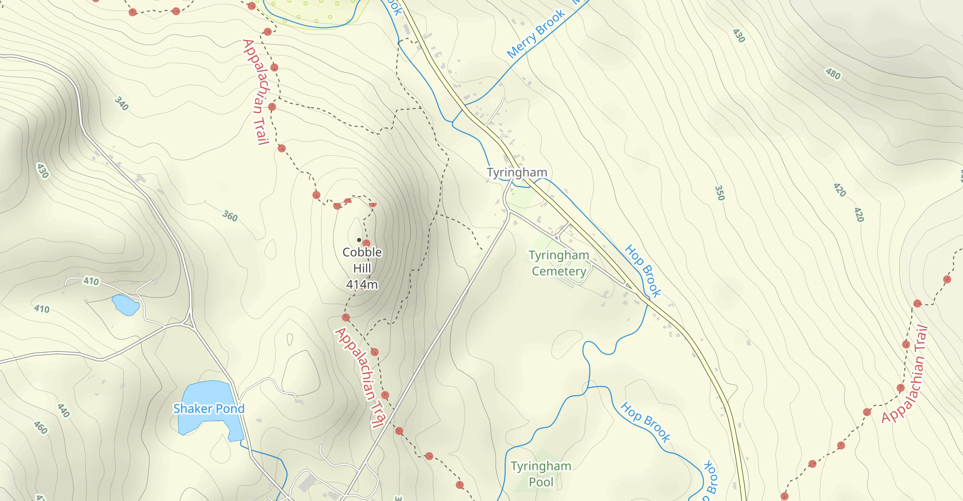 Hike Tyringham Cobble
